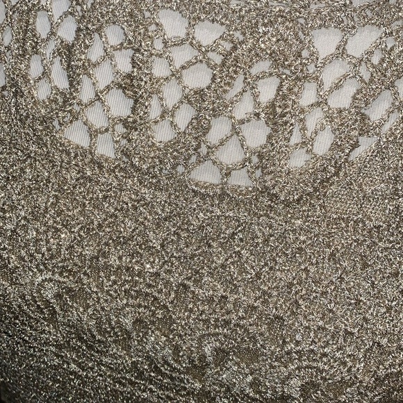 Vintage Gently Loved Crochet Tunic Set By Suzelle Please Note 2 Dif Sizes - Picture 7 of 11